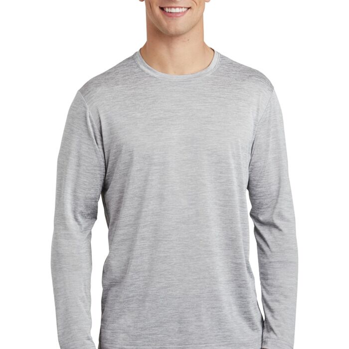 PosiCharge ® Long Sleeve Electric Heather Tee Thumbnail